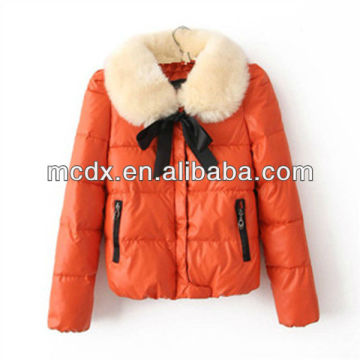 winter clothes new Slim Removable Hairy collar women Brief paragraph of down jackets